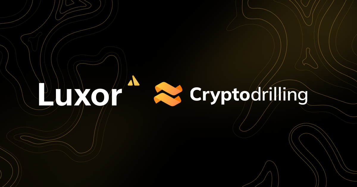 Cryptodrilling Partners With Luxor as Official Software Distributor in South East Asia