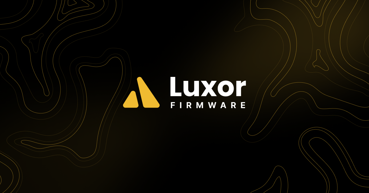 Luxor Technologies’s Antminer firmware, LuxOS, now supports the Antminer S19 Pro and S19.